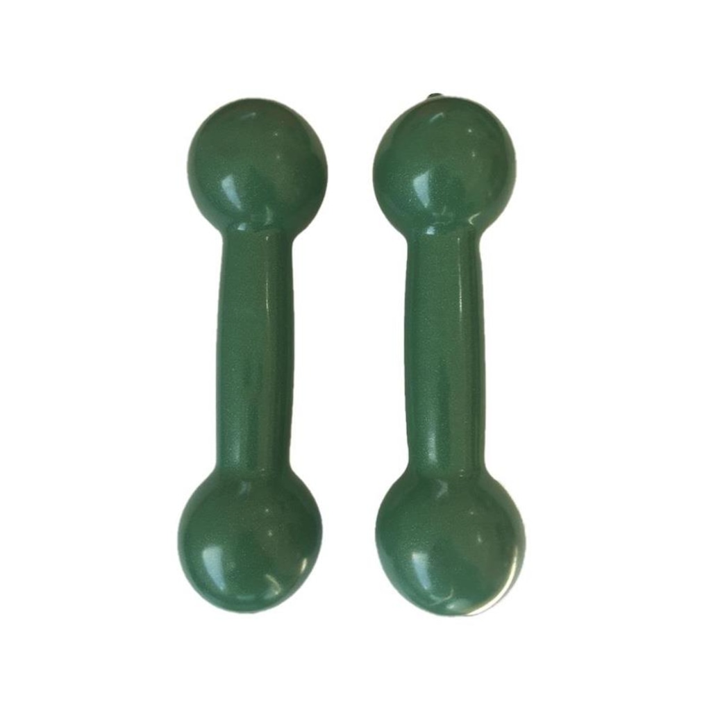 Imagem 2 do produto Halter Iniciativa Fitness Revestido 1Kg - Par