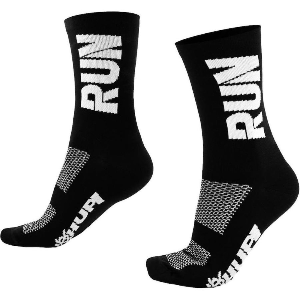 Imagem 3 do produto Kit Meia Hupi Corrida Run com 02 Pares - 34 ao 38 - Adulto
