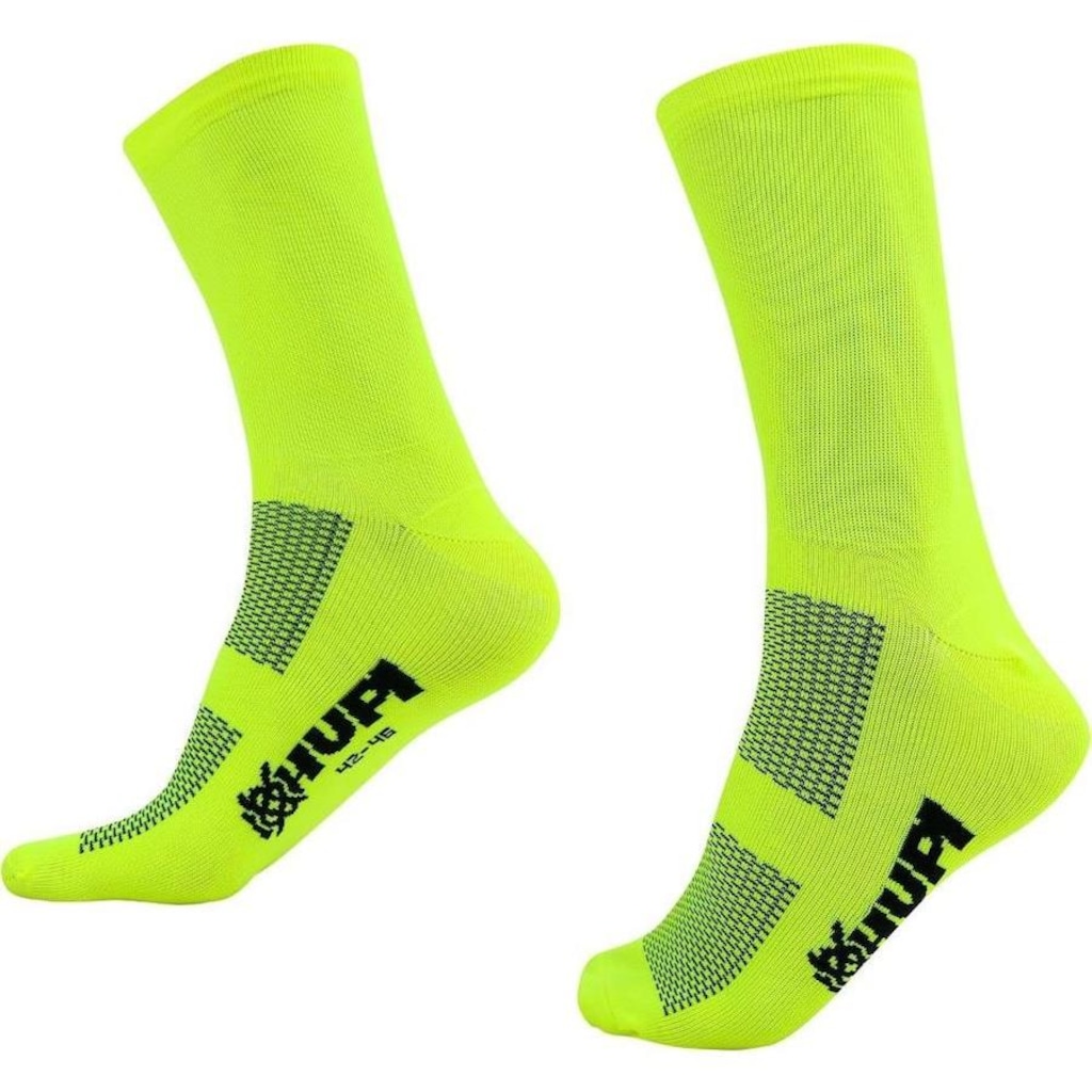 Imagem 3 do produto Kit Meia Hupi Corrida Ciclismo com 3 Pares - 42 a 46 - Adulto