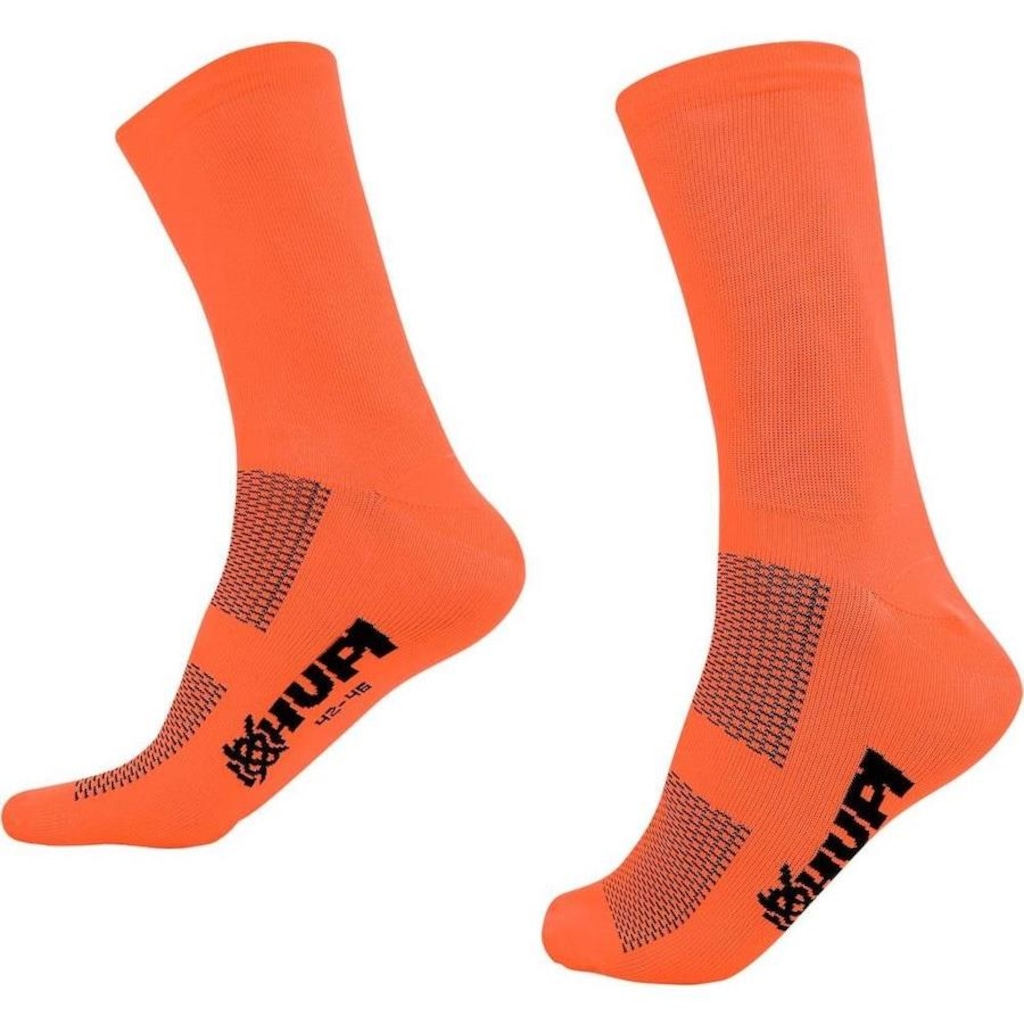 Imagem 3 do produto Kit Meia Hupi Corrida Ciclismo com 3 Pares - 42 a 46 - Adulto