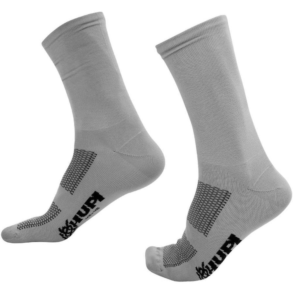 Imagem 3 do produto Kit Meia Hupi Corrida Ciclismo com 3 Pares - 42 a 46 - Adulto