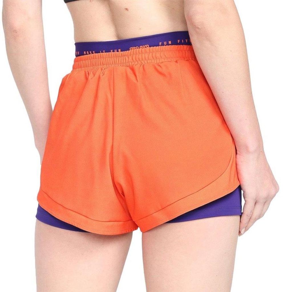 Imagem 3 do produto Shorts Alto Giro 2 em 1 Tecnospan - Feminino