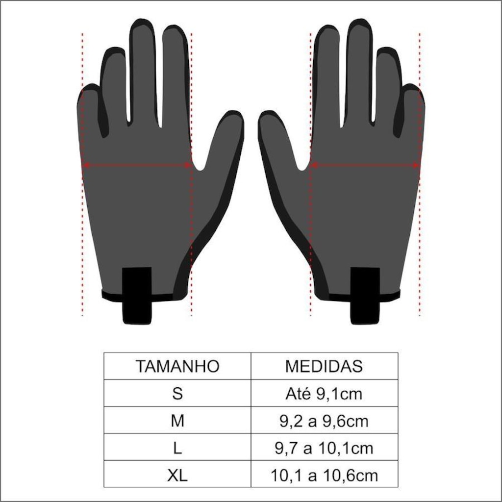 Imagem 2 do produto Luvas de Ciclismo Groove Gr1 Full Finger - Adulto