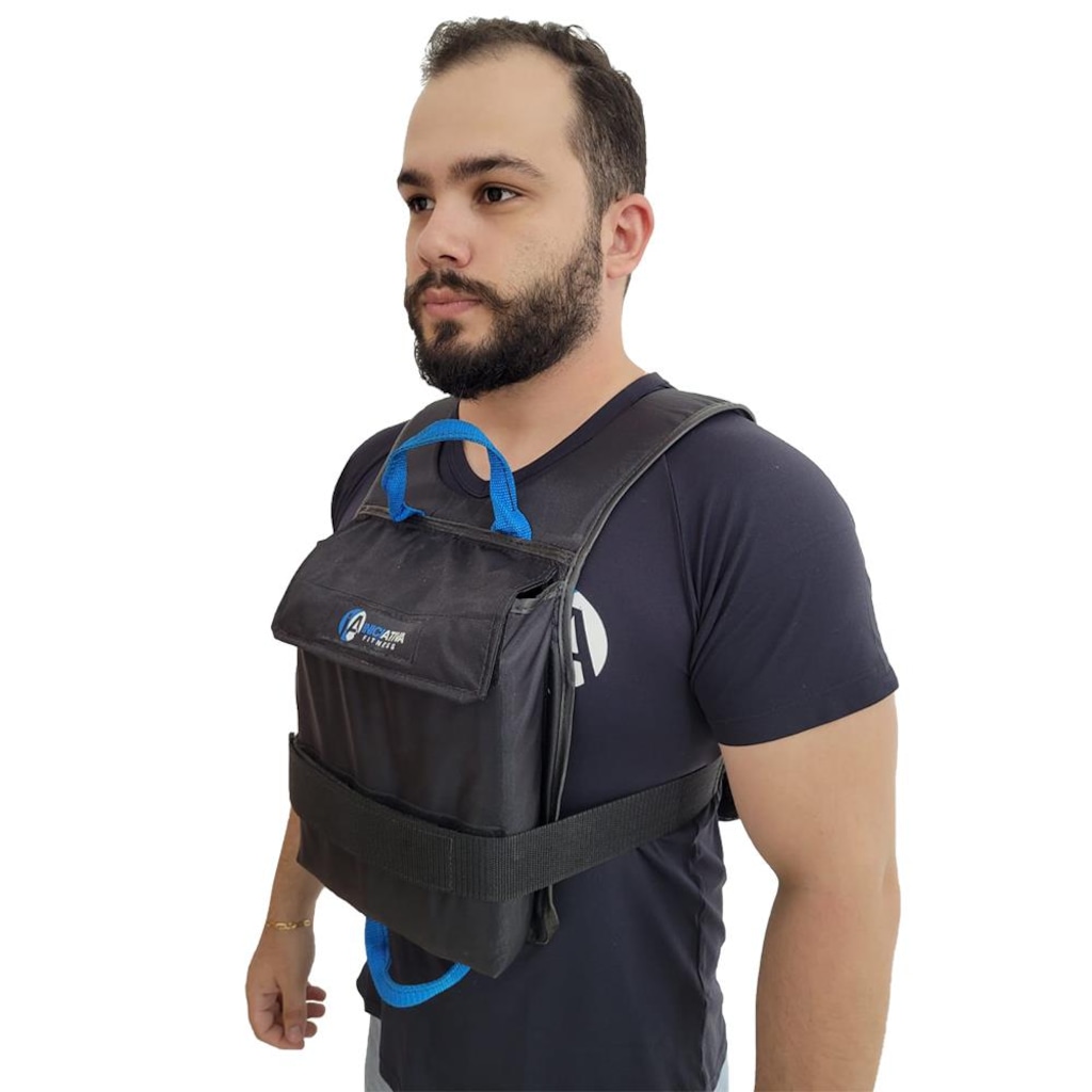 Imagem 2 do produto Colete de Peso Iniciativa Fitness Modular 3 em 1