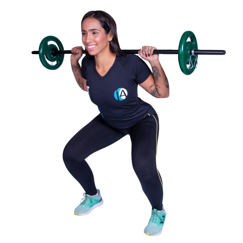 Imagem 2 do produto Anilha Revestida Iniciativa Fitness - 15kg