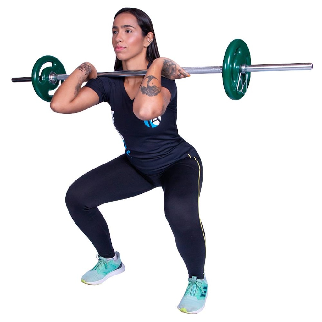 Imagem 3 do produto Anilha Revestida Iniciativa Fitness - 15kg