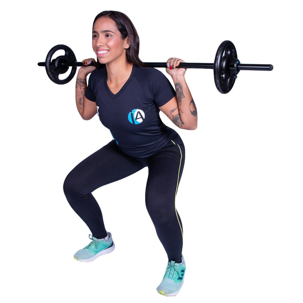 Imagem 2 do produto Anilha Pintada Iniciativa Fitness - 3kg
