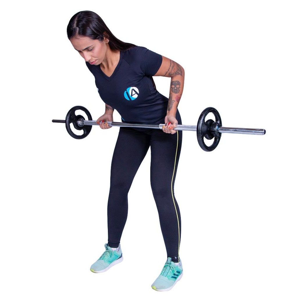 Imagem 3 do produto Anilha Pintada Iniciativa Fitness - 3kg