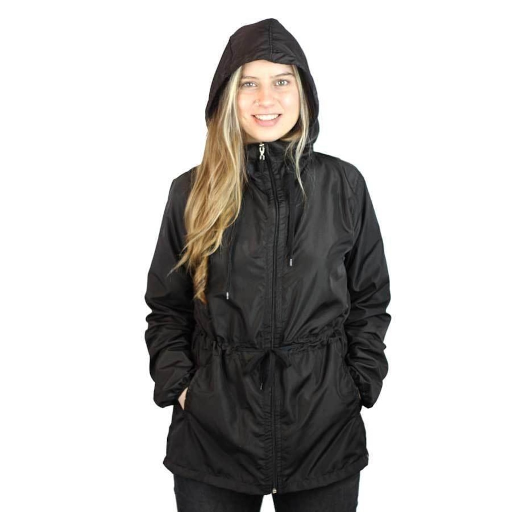 Imagem 2 do produto Jaqueta Corta Vento WSS Brasil Plus Size Light Icon Surf - Feminina