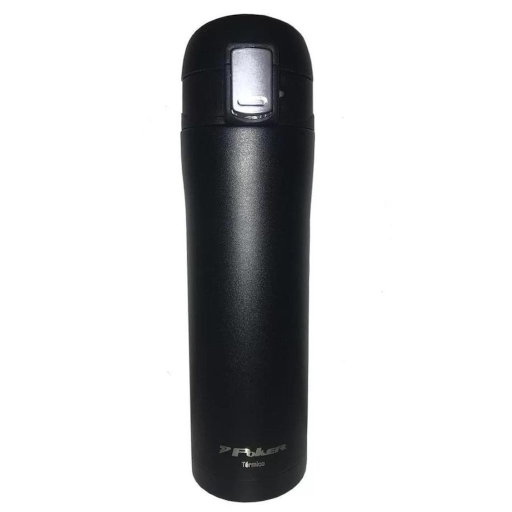 Imagem 2 do produto Garrafa Poker Aço Inox Térmica 420ml - Unissex