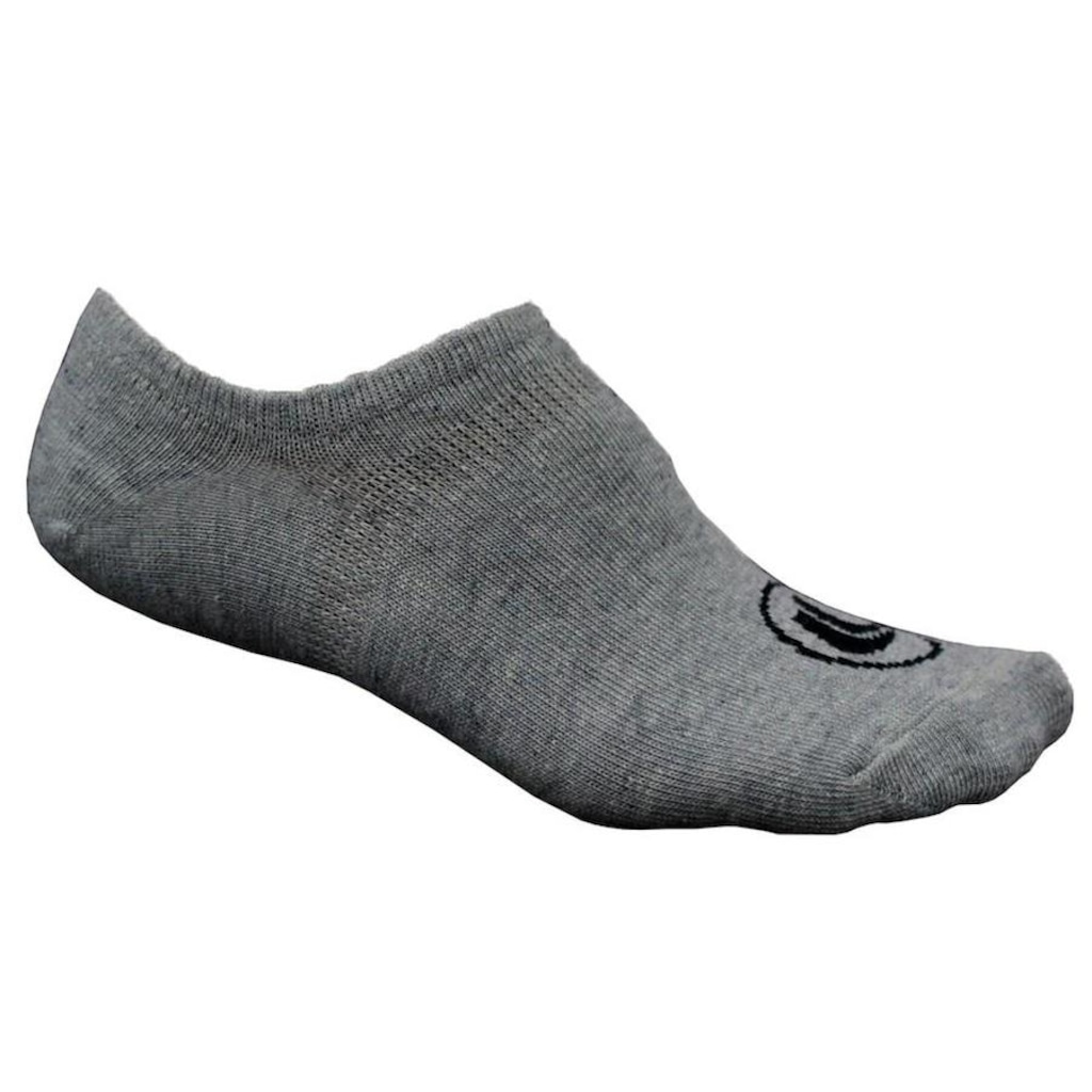 Imagem 1 do produto Meias Invisível Esporte Legal Calcanhar 3D - Adulto