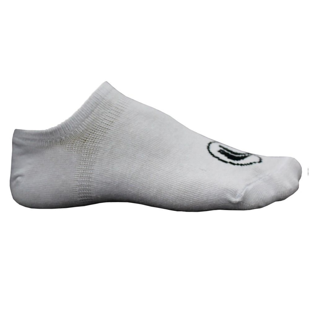 Imagem 2 do produto Meias Invisível Esporte Legal Calcanhar 3D - Adulto