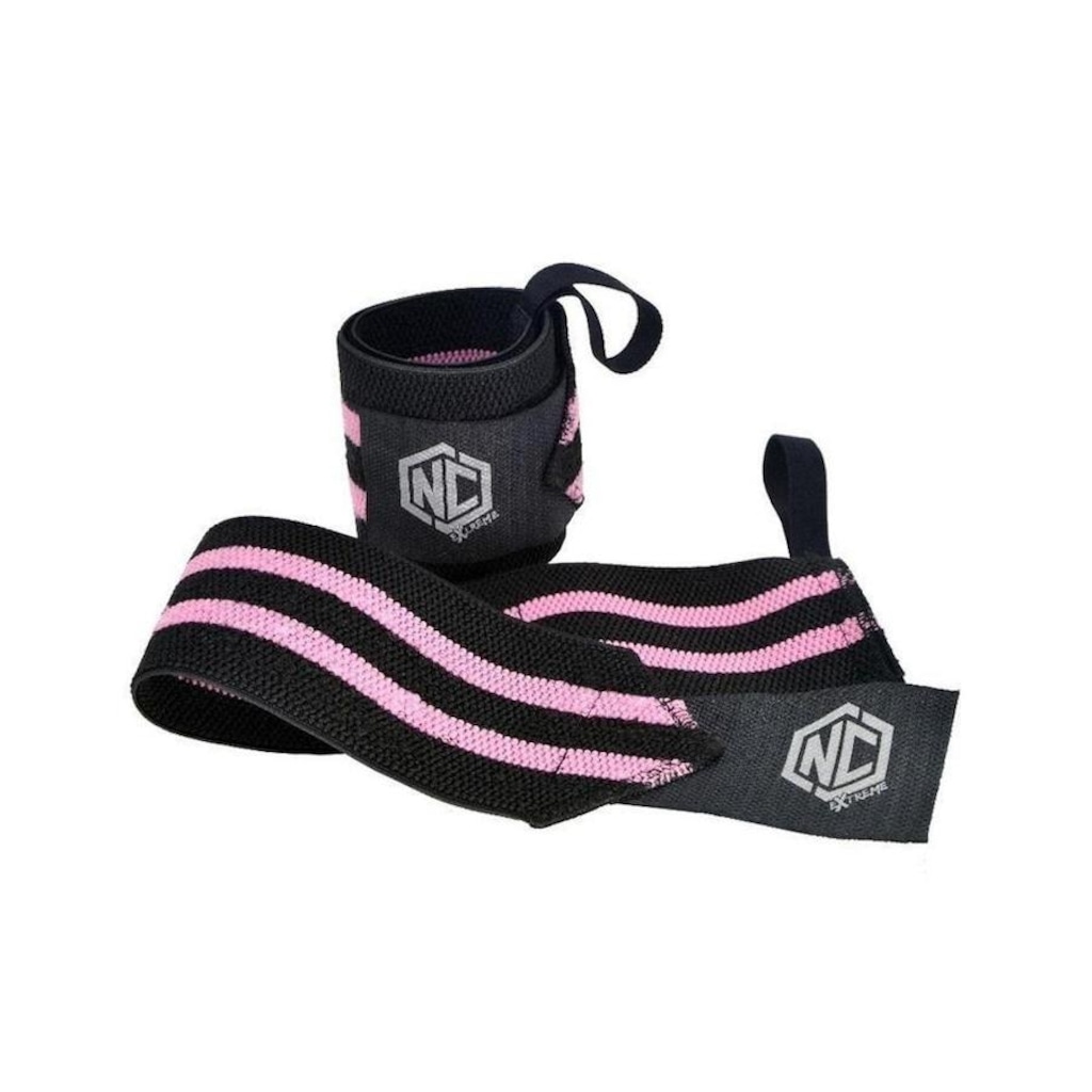 Imagem 2 do produto Munhequeira Elástica NC Extreme Wrist Wrap Cross Training - LPO