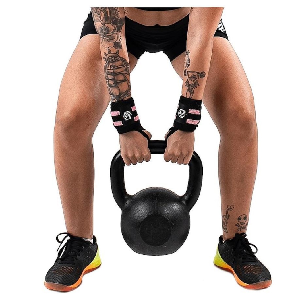Imagem 3 do produto Munhequeira Elástica NC Extreme Wrist Wrap Cross Training - LPO