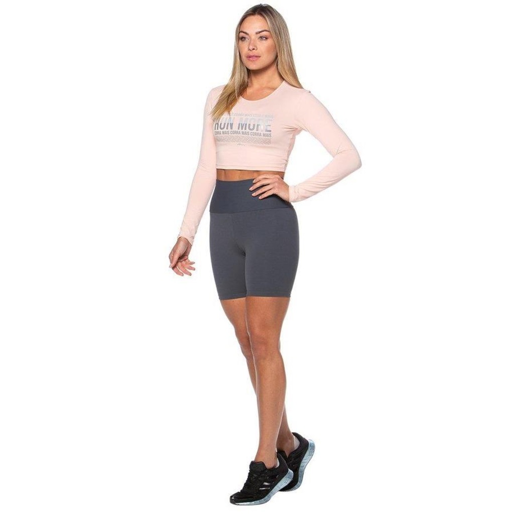 Imagem 3 do produto Camiseta Cropped Run More Ultracool Fit - Feminino