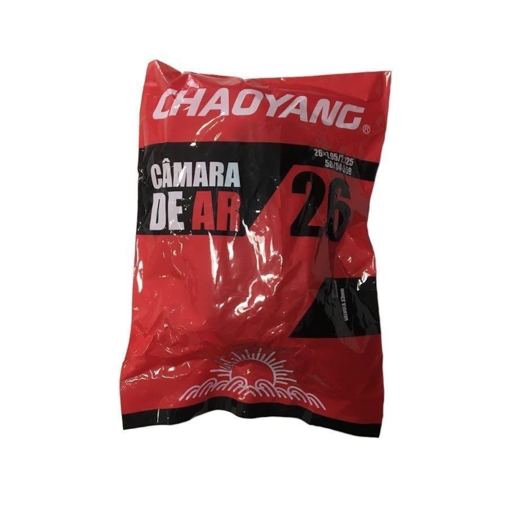 Imagem 2 do produto Par Câmara de Ar 26 x 1.95/2.125 Chaoyang Válvula americana 33 mm