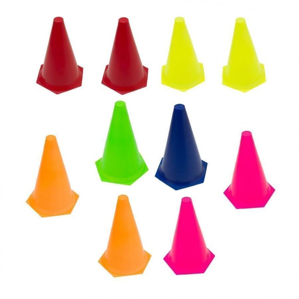 Imagem 2 do produto Cone de Agilidade Iniciativa Fitness - 24cm - Unidade