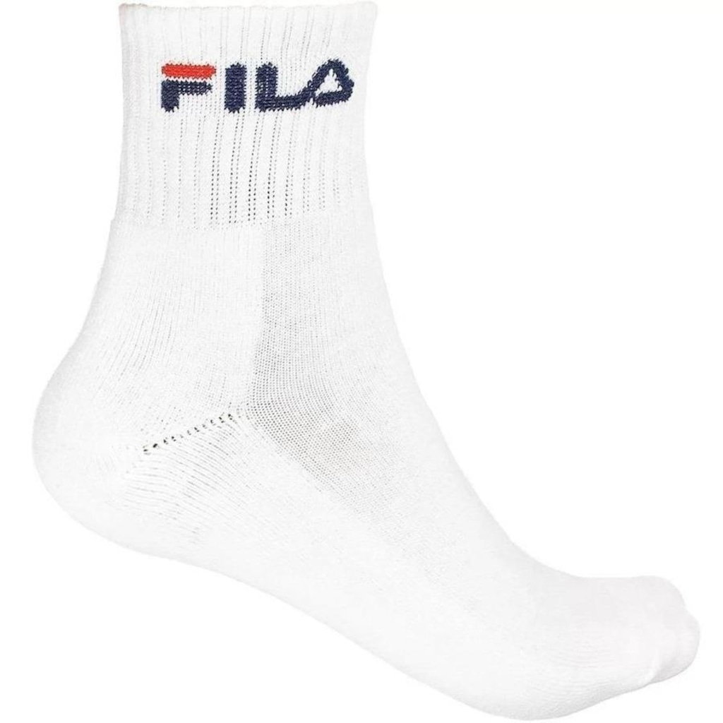 Imagem 2 do produto Kit de Meias Cano Médio Fila Tripack com 3 Pares - 34 a 38 - Adulto