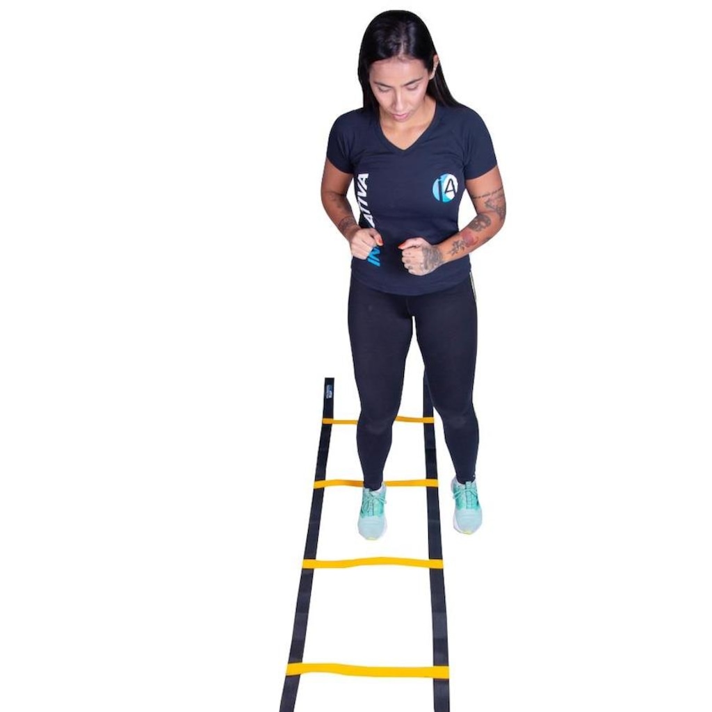 Imagem 2 do produto Escada de Agilidade Iniciativa Fitness - 7 Degraus