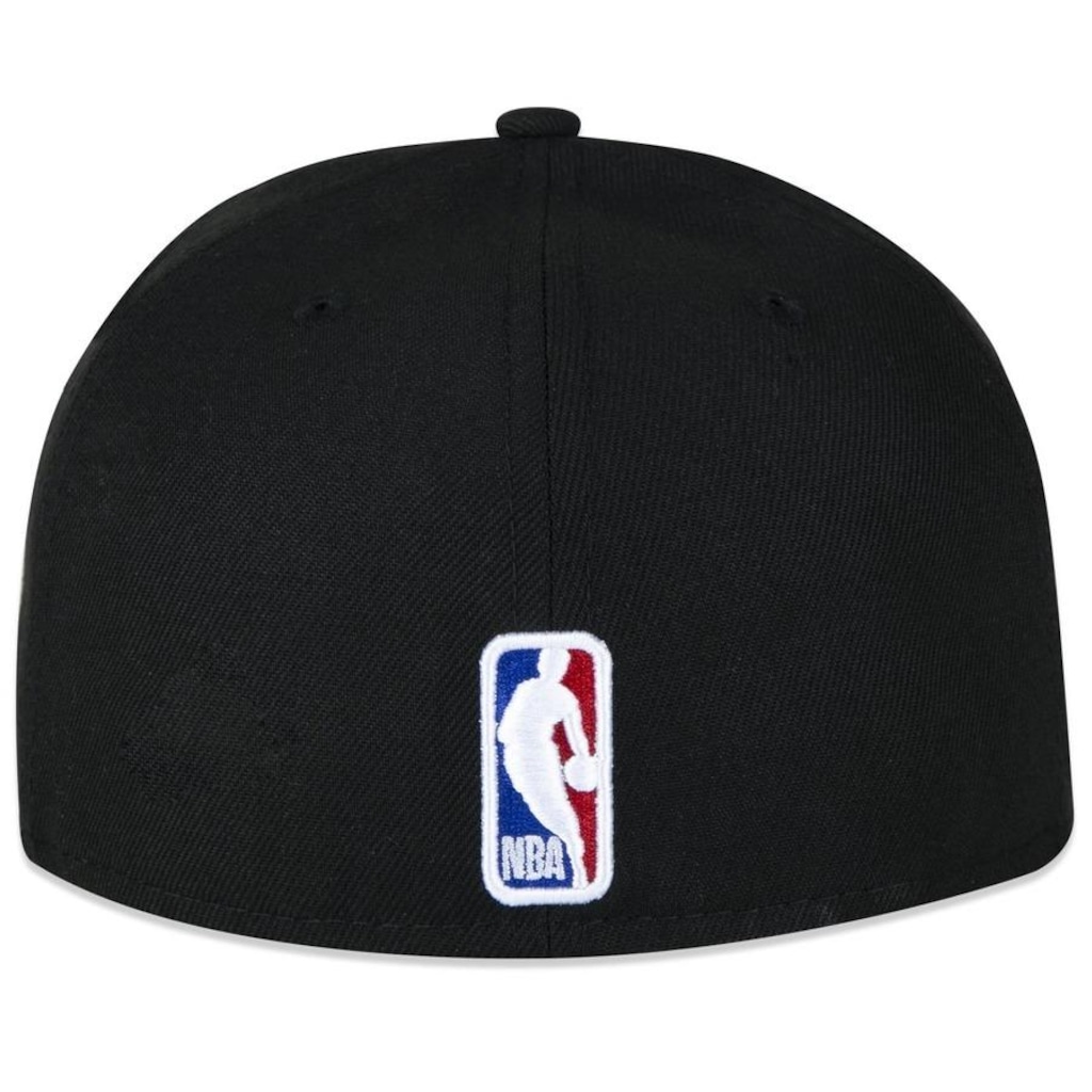 Imagem 4 do produto Boné Aba Reta New Era 59Fifty NBA Brooklyn Nets - Fitted - Adulto