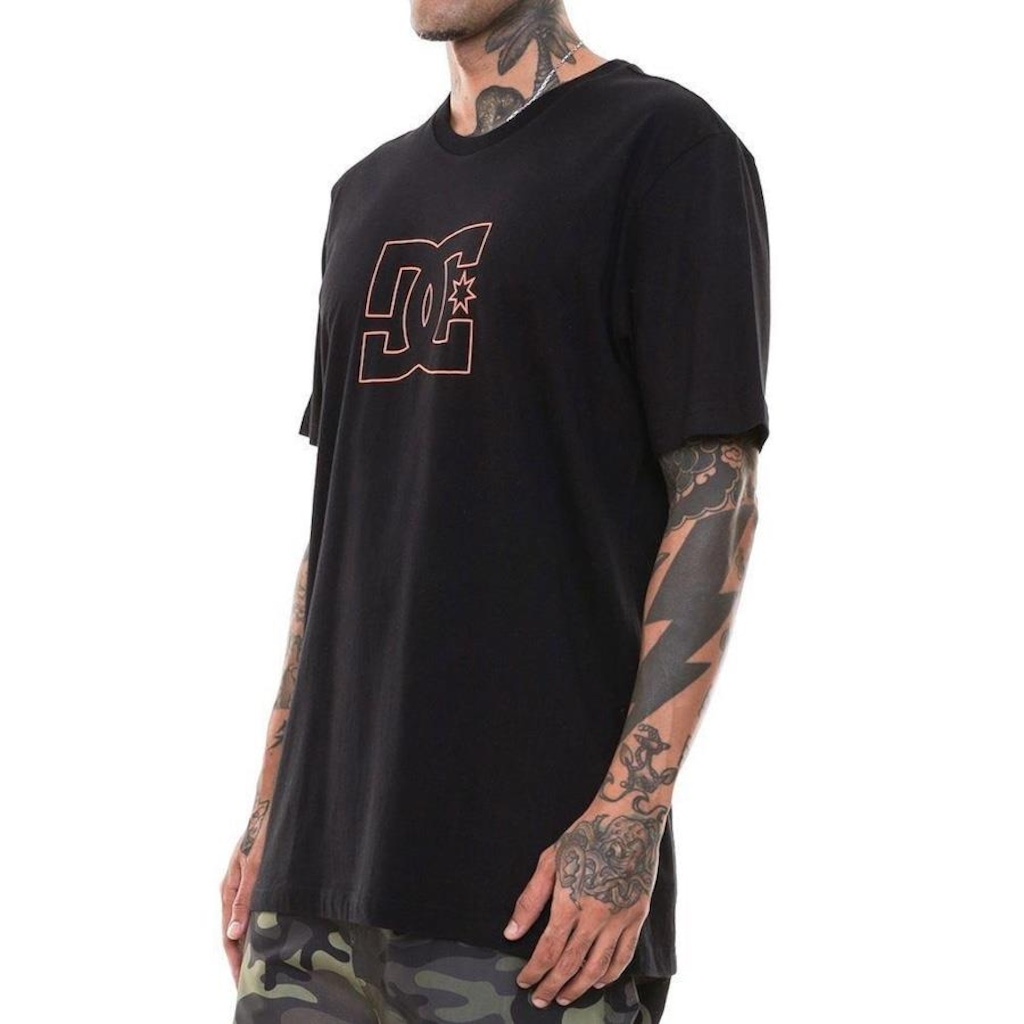 Imagem 3 do produto Camiseta DC Shoes Outline Star - Masculina