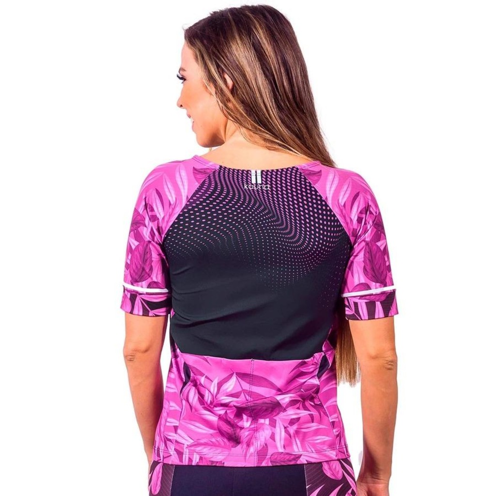 Imagem 3 do produto Camisa Kauna com Mangas Triathlon Elite Proteção UV50+ - Feminina