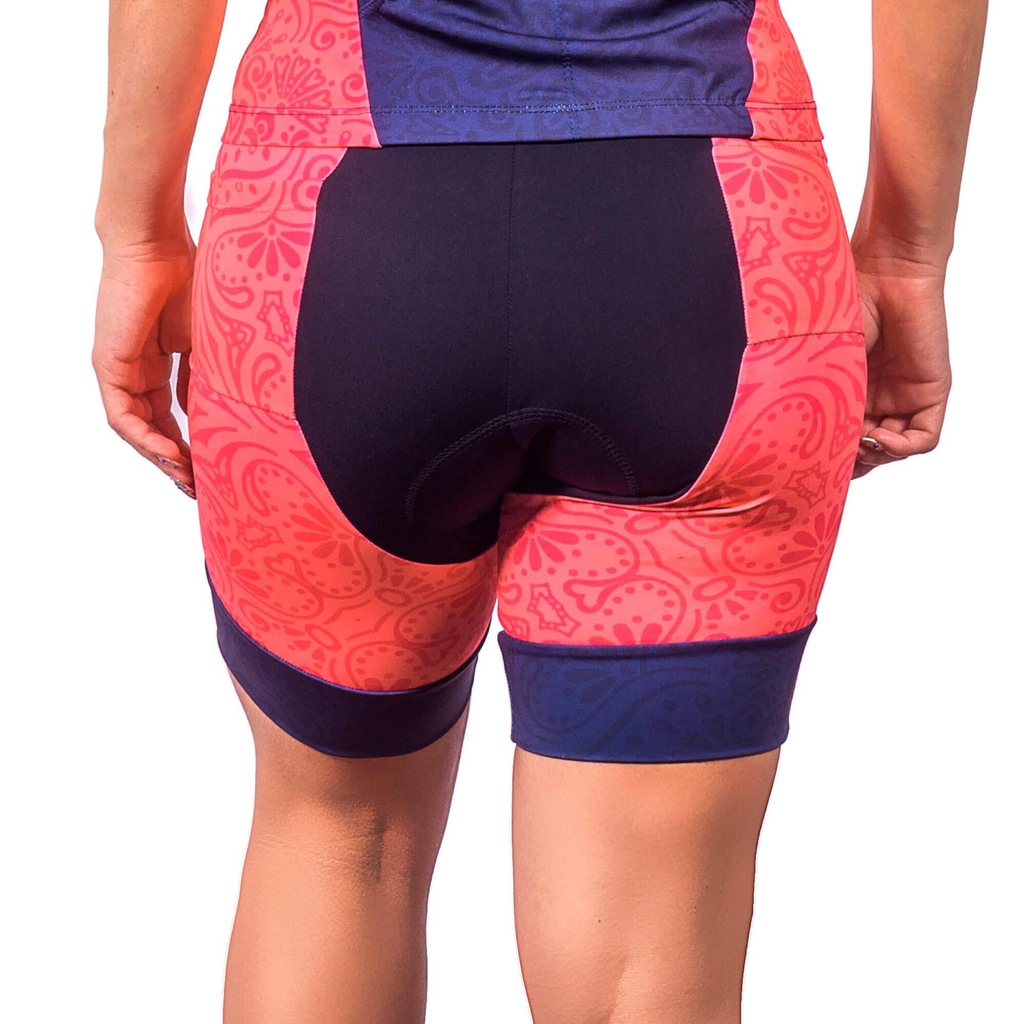 Imagem 3 do produto Bermuda de Triathlon Kauna Elite Flower UV50+ -