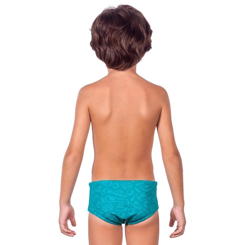 Imagem 2 do produto Sunga Kauna Crazy Sea Proteção UV50+ - Infantil