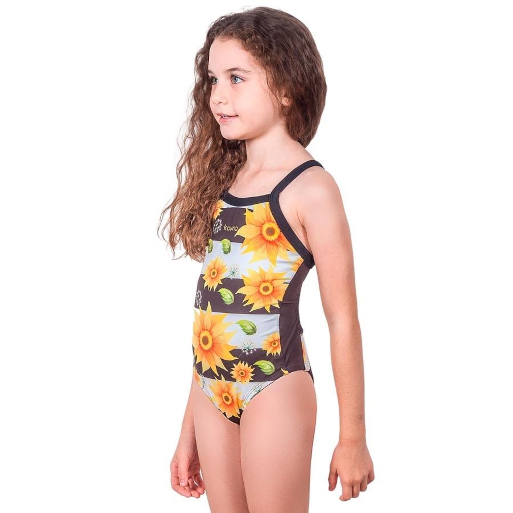 Imagem 3 do produto Maiô Kauna Sunflower Proteção UV50+ - Infantil