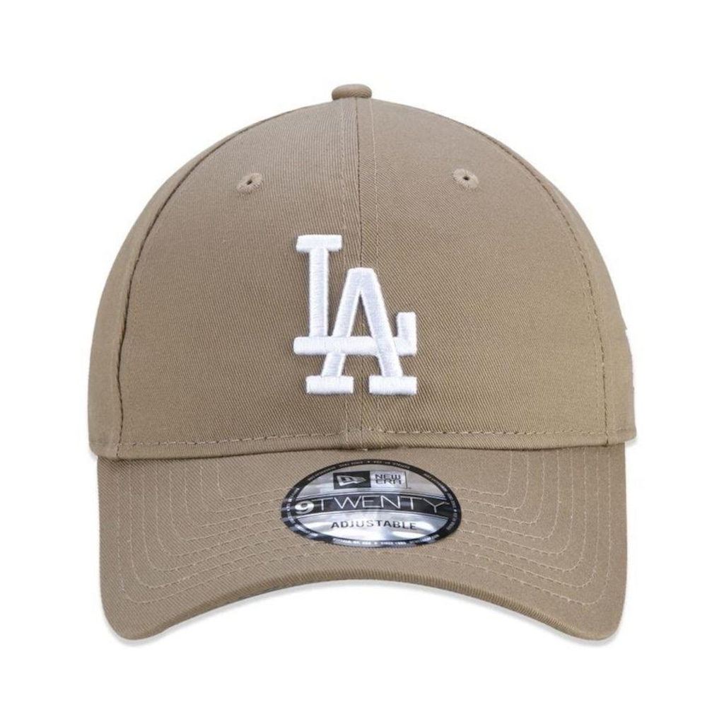 Imagem 3 do produto Boné Aba Curva New Era Los Angeles Dodgers 920 ST Permanente Caqui - Strapback - Adulto