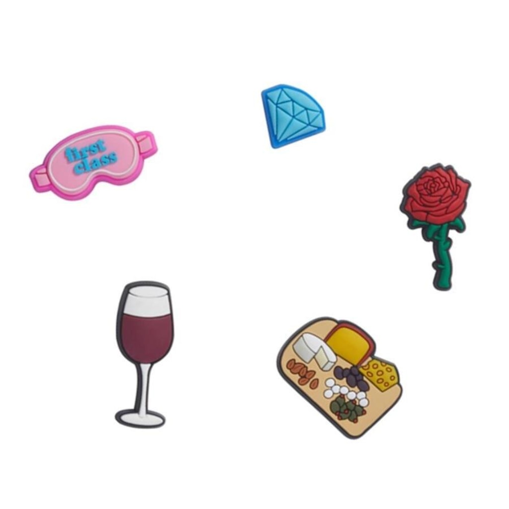 Imagem 1 do produto Jibbitz Crocs Charms Ladies Night - 5 unidades