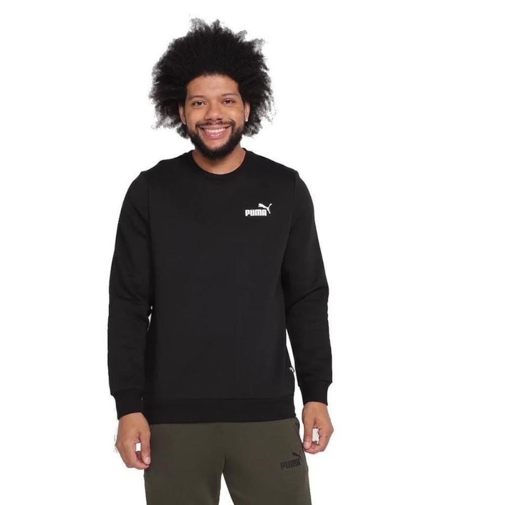 Imagem 3 do produto Blusão de Moletom Puma Essentials Small Logo - Masculino