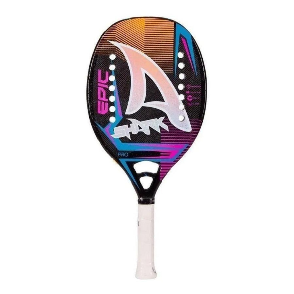 Imagem 2 do produto Raquete de Beach Tennis Shark Epic 2022 3K