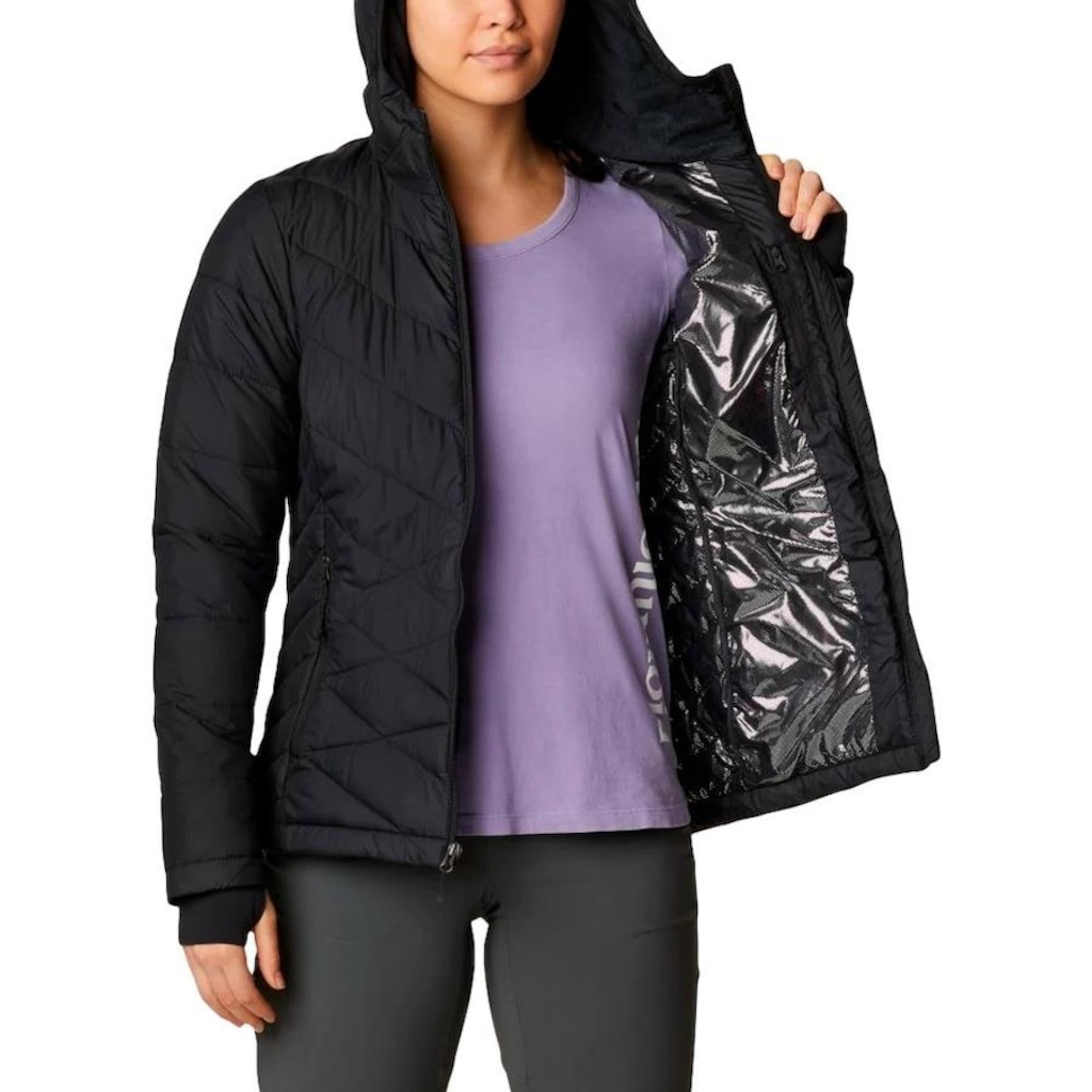 Imagem 3 do produto Jaqueta com Capuz Columbia Heavenly Hooded - Feminino