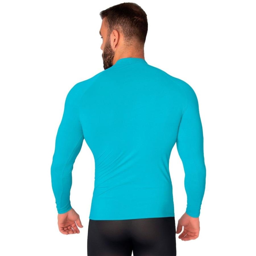 Imagem 2 do produto Camiseta Manga Longa Térmica Segunda Pele Vekyo Compressão Proteção UV - Masculina