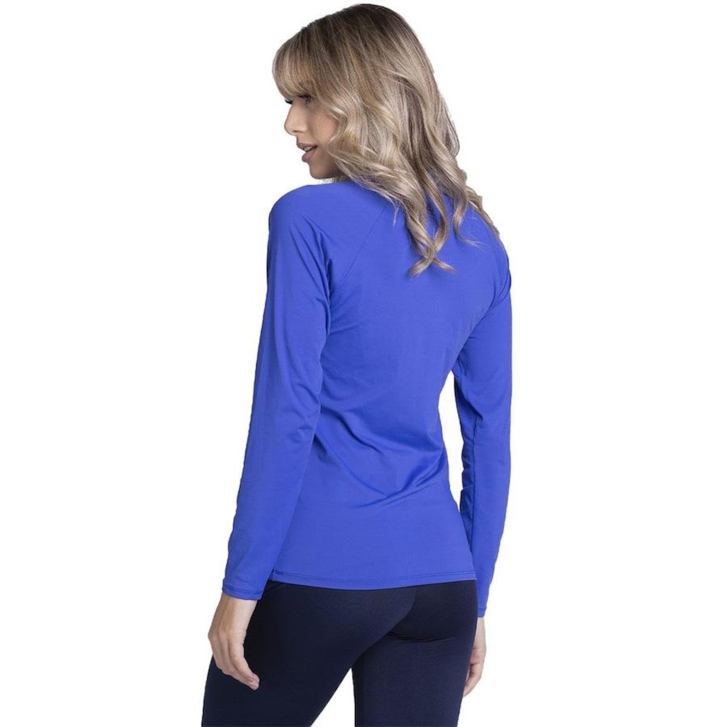 Imagem 2 do produto Camiseta Térmica de Compressão Vekyo Segunda Pele Proteção UV - Feminina