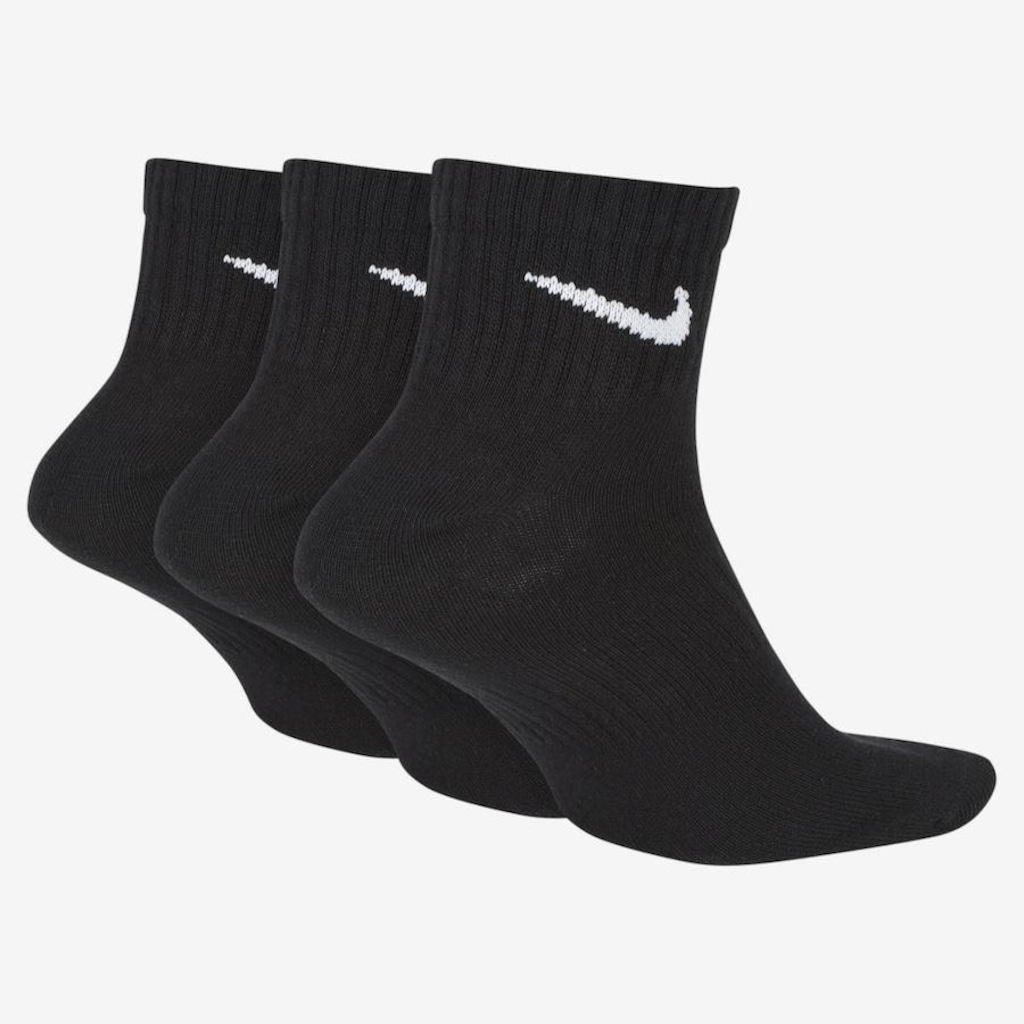 Imagem 2 do produto Kit de Meias Nike Everyday Lightweight com 3 Pares - Unissex
