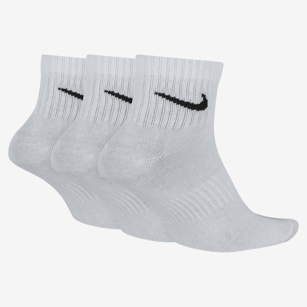 Imagem 2 do produto Kit de Meias Nike Everyday Lightweight com 3 Pares - Unissex