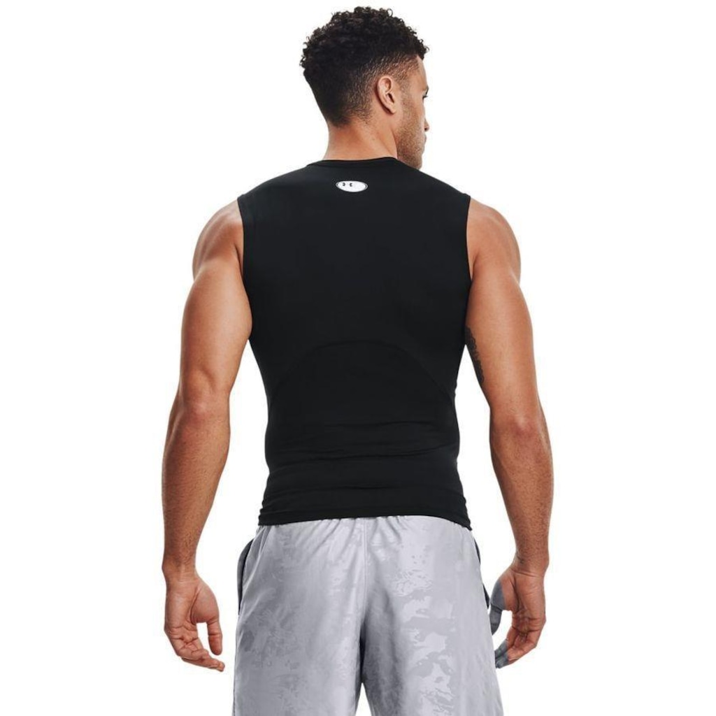 Imagem 3 do produto Camiseta de Compressão Under Armour Regata Heatgear - Masculina