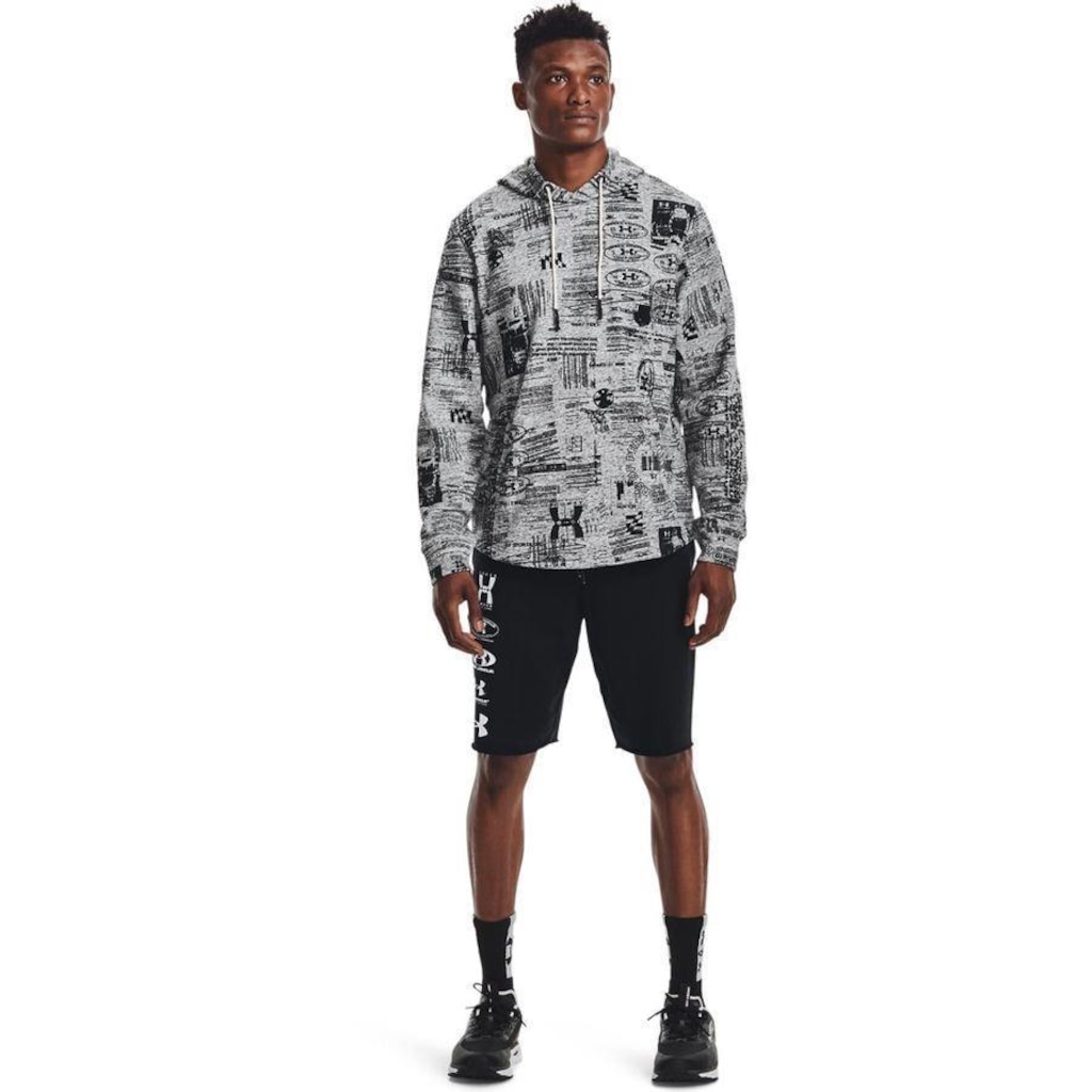 Imagem 2 do produto Blusão de Moletom com Capuz Under Armour Rival Terry 25TH Hoodie - Masculino