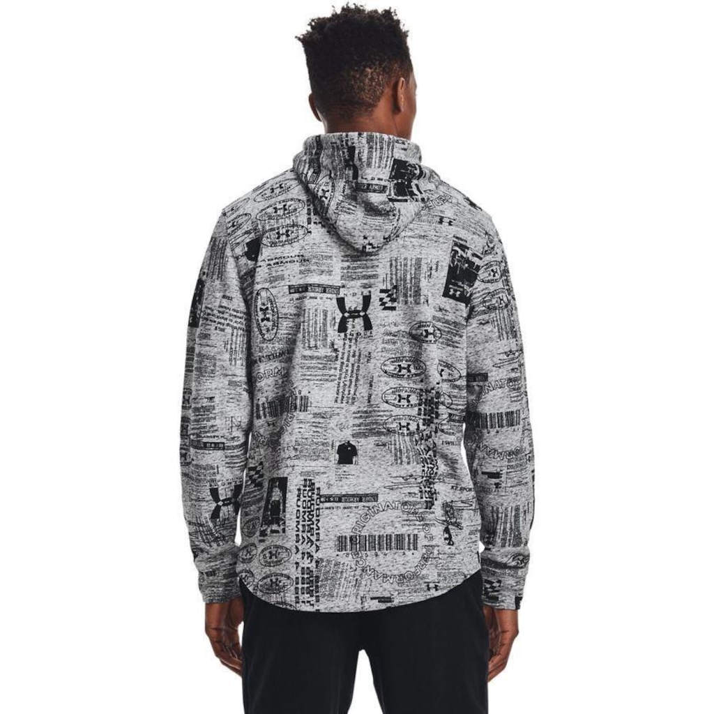 Imagem 3 do produto Blusão de Moletom com Capuz Under Armour Rival Terry 25TH Hoodie - Masculino