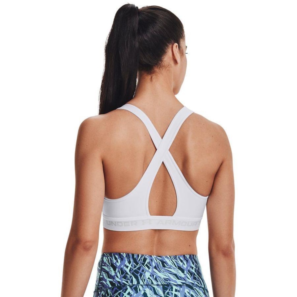 Imagem 2 do produto Top Fitness Under Armour Crossback Mid Bra - Feminino