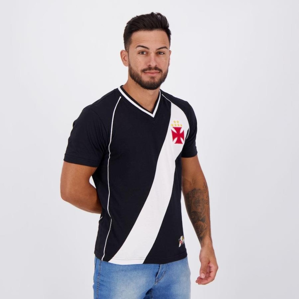 Imagem 2 do produto Camisa do Vasco da Gama Retrô 2000 Brasileiro - Masculina