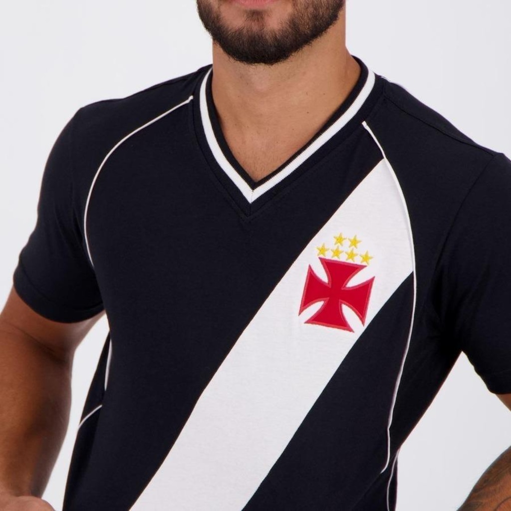 Imagem 4 do produto Camisa do Vasco da Gama Retrô 2000 Brasileiro - Masculina