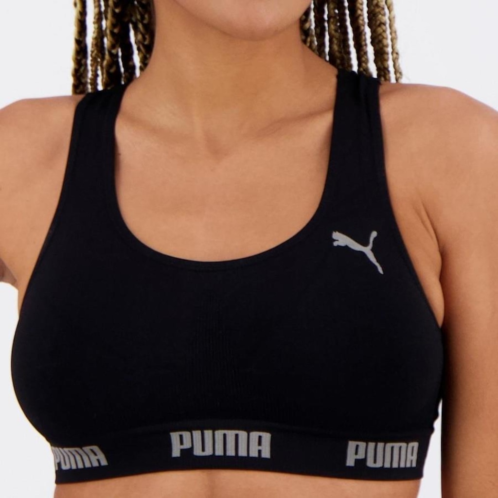 Imagem 5 do produto Kit Tops Puma Sem Costura com 2 Unidades - Feminino