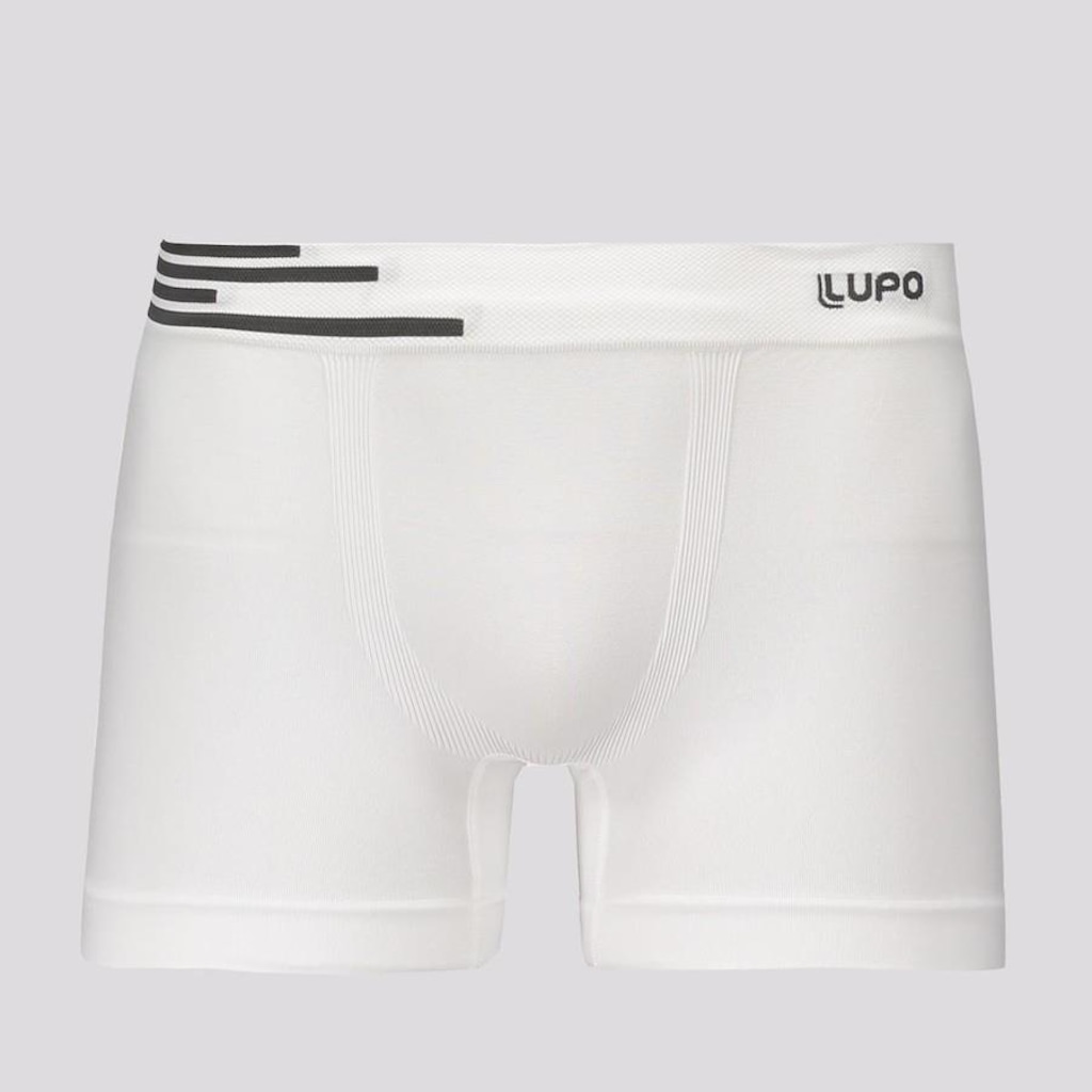 Imagem 2 do produto Kit de Cuecas Boxer Lupo Fiber com 3 Unidades - Adulto