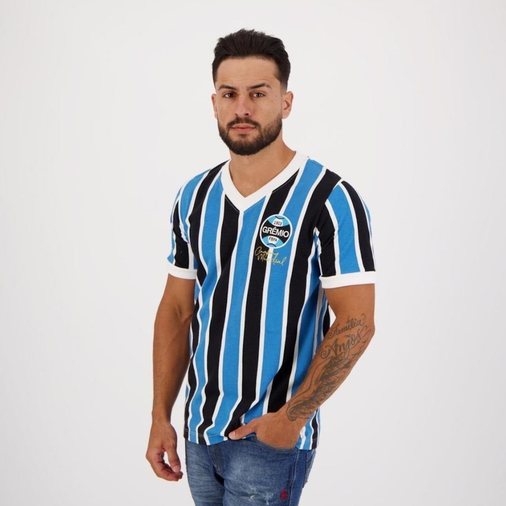 Imagem 5 do produto Camisa do Grêmio Retrô II 1983 - Masculina