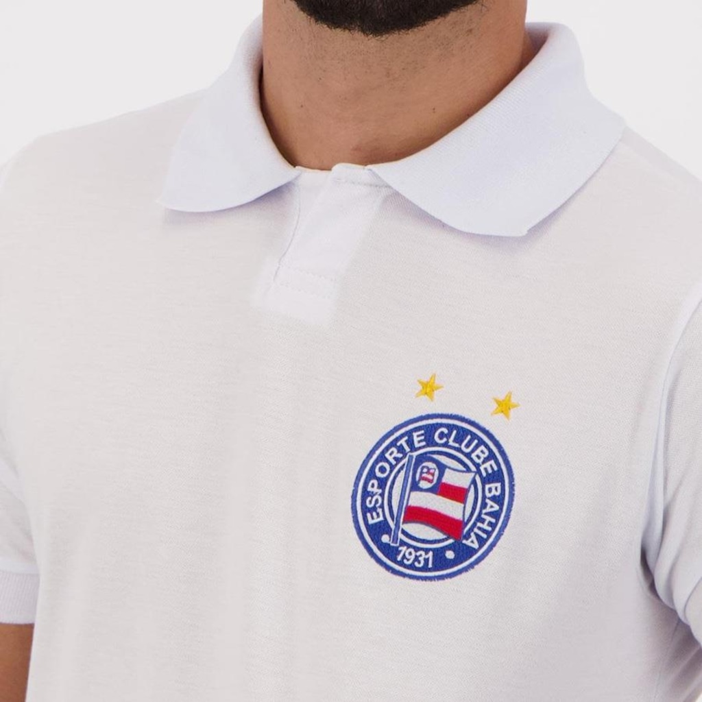 Imagem 4 do produto Camisa Polo Bahia Futfanatics Retrô II - Masculina