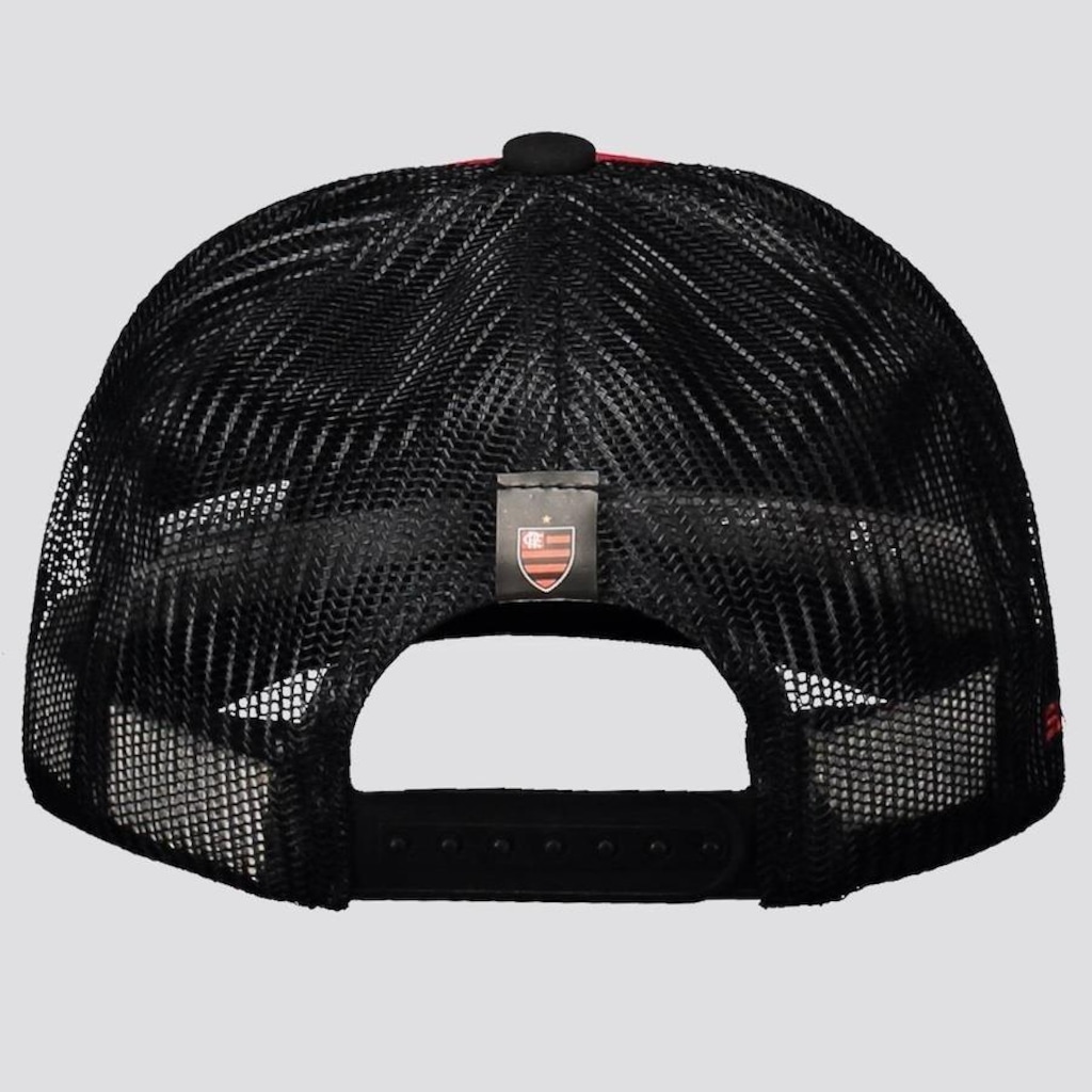 Imagem 3 do produto Boné Aba Curva Flamengo Zico Escudo - Snapback - Adulto