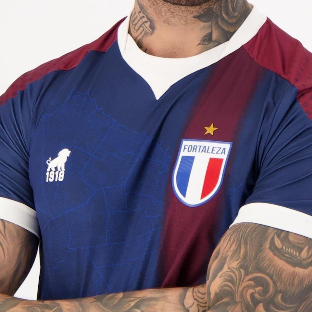 Imagem 4 do produto Camisa do Fortaleza III 2022 Leão 1918 - Masculina